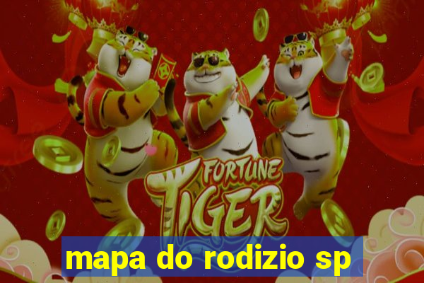 mapa do rodizio sp