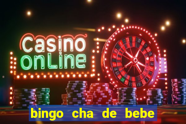 bingo cha de bebe cartelas para imprimir