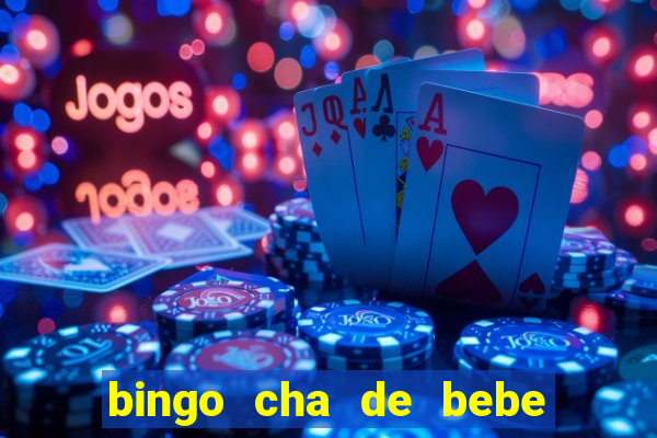 bingo cha de bebe cartelas para imprimir