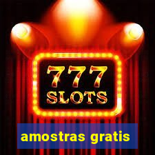 amostras gratis
