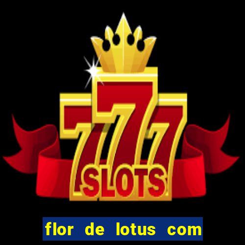 flor de lotus com lua tatuagem