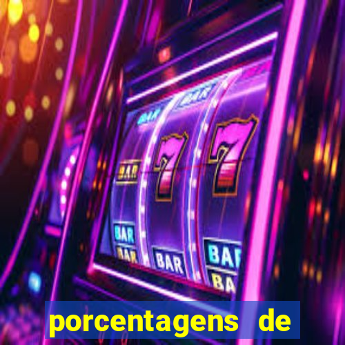 porcentagens de jogos pagantes
