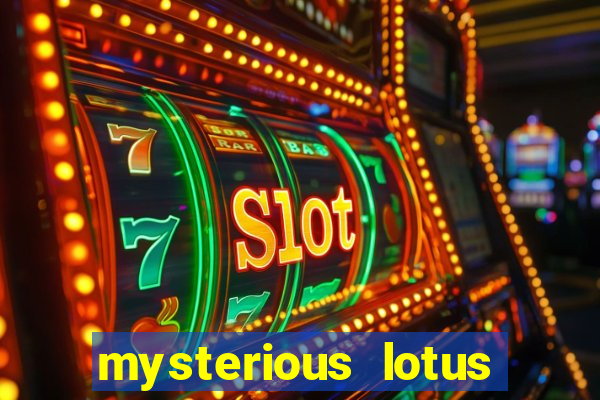mysterious lotus casebook wei fansub