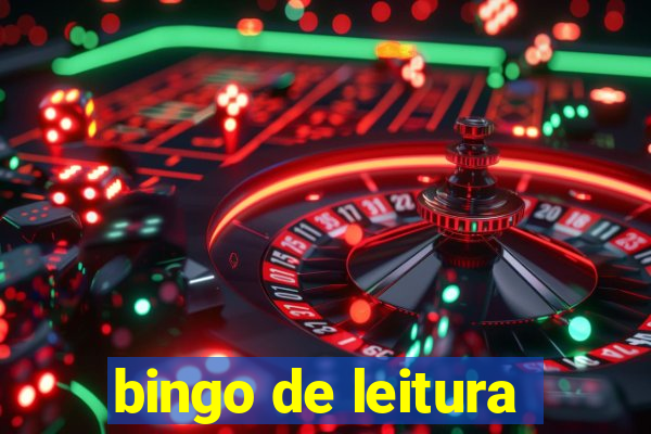 bingo de leitura