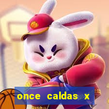 once caldas x tolima palpites