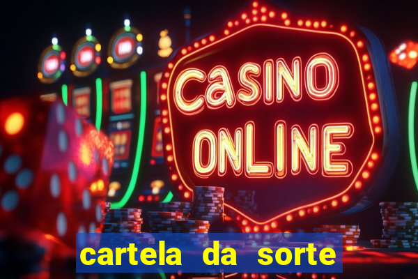 cartela da sorte time de futebol que mais saem