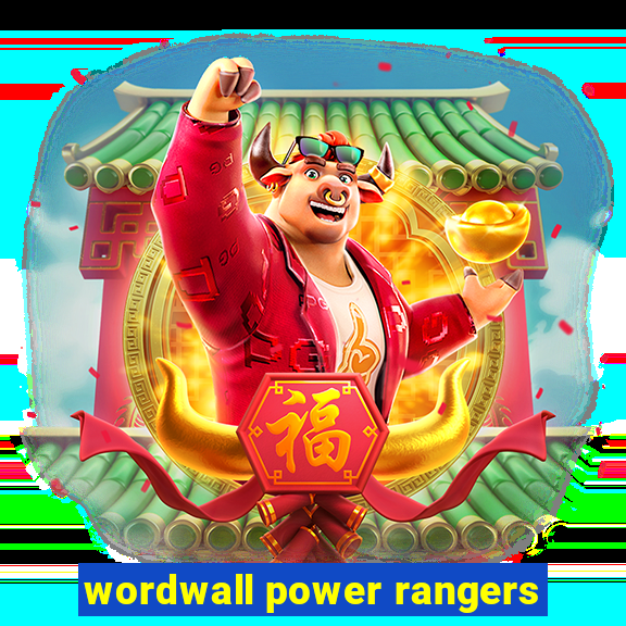 wordwall power rangers