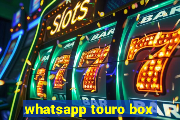 whatsapp touro box