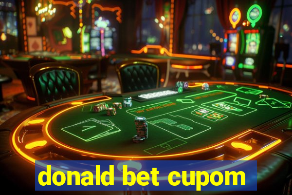 donald bet cupom