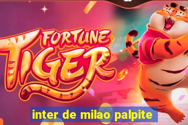 inter de milao palpite