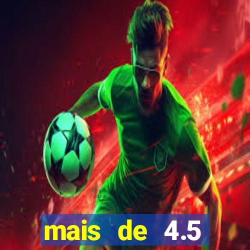 mais de 4.5 escanteios o que significa