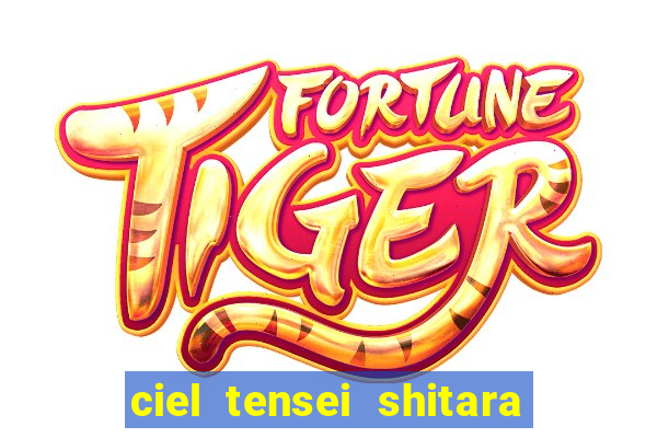 ciel tensei shitara slime datta ken