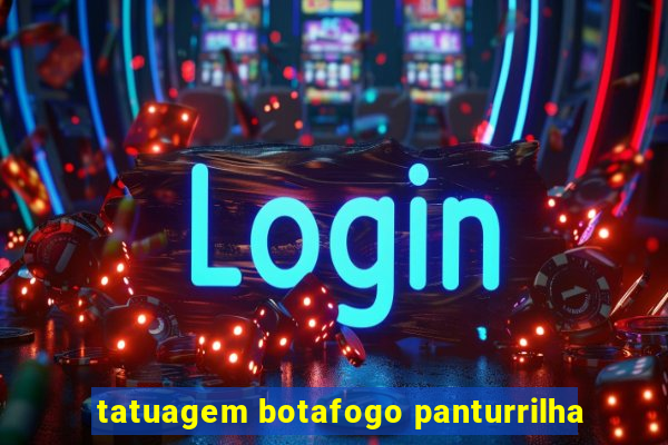 tatuagem botafogo panturrilha