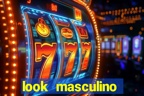 look masculino blazer cinza