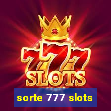 sorte 777 slots