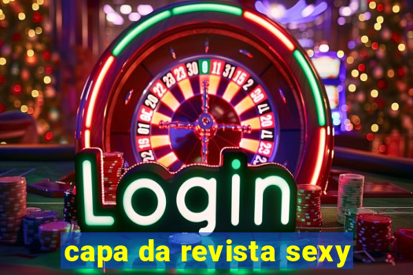 capa da revista sexy