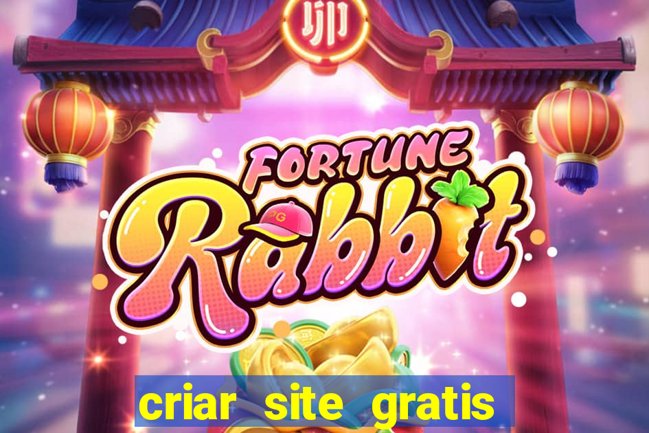 criar site gratis de jogos