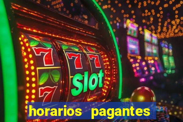 horarios pagantes do fortune rabbit