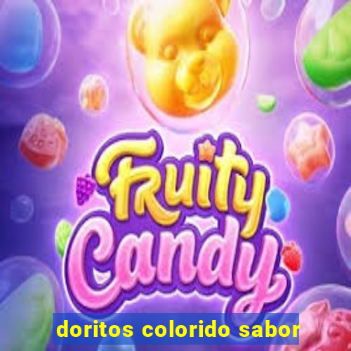 doritos colorido sabor