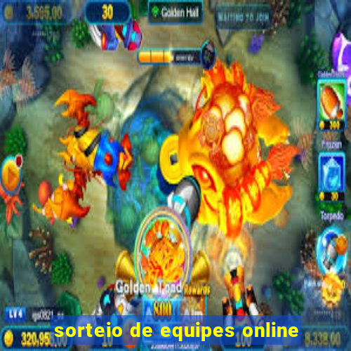 sorteio de equipes online