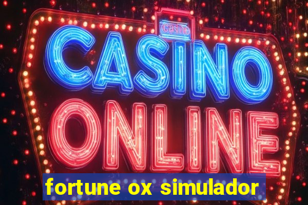 fortune ox simulador