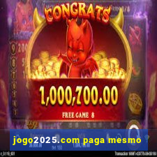 jogo2025.com paga mesmo