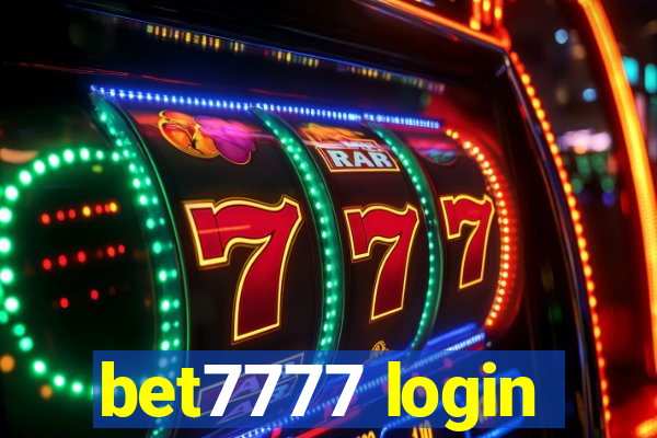 bet7777 login