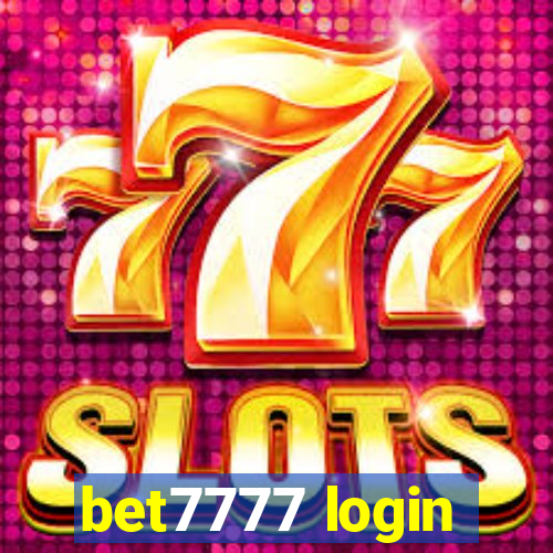 bet7777 login