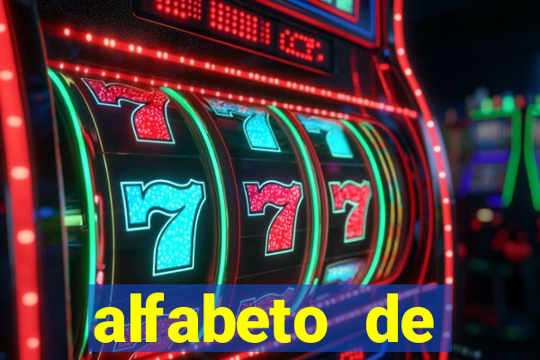 alfabeto de caligrafia bonita