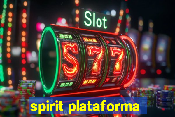 spirit plataforma