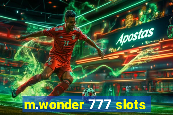 m.wonder 777 slots