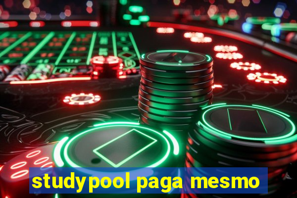 studypool paga mesmo