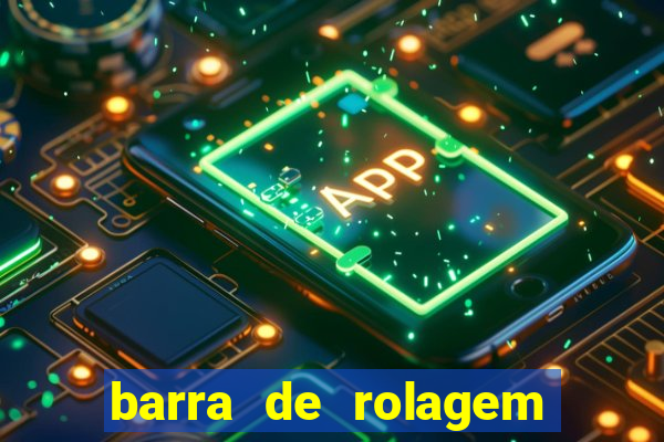 barra de rolagem descendo sozinha win10
