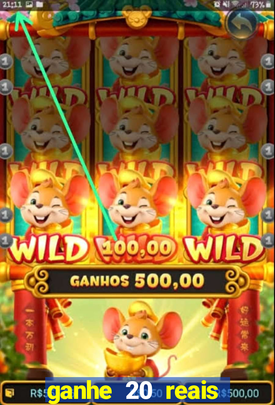 ganhe 20 reais para apostar cassino