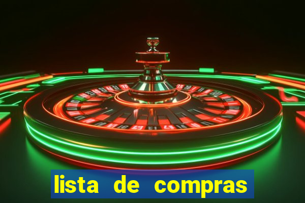 lista de compras supermercado completa