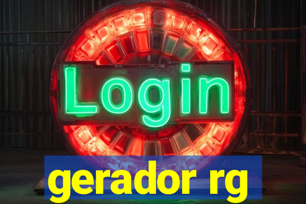 gerador rg