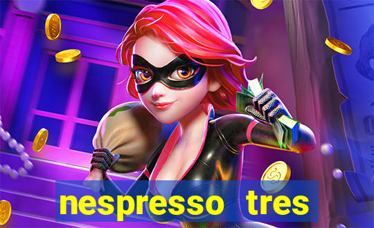 nespresso tres luzes piscando