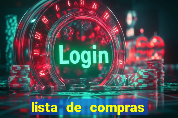 lista de compras supermercado completa pdf