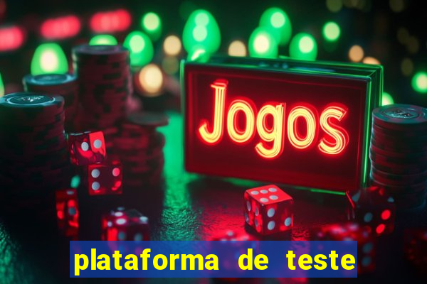 plataforma de teste pg demo
