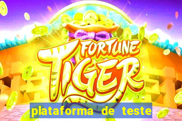 plataforma de teste pg demo