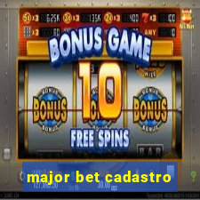major bet cadastro