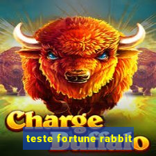 teste fortune rabbit