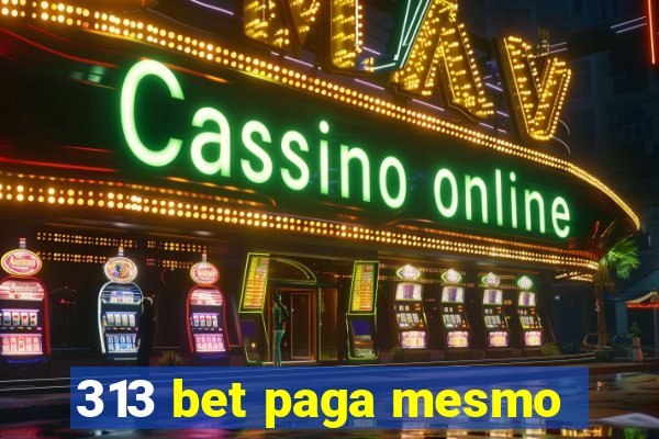 313 bet paga mesmo
