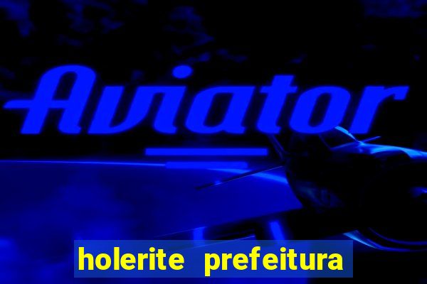holerite prefeitura de santos