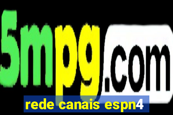 rede canais espn4